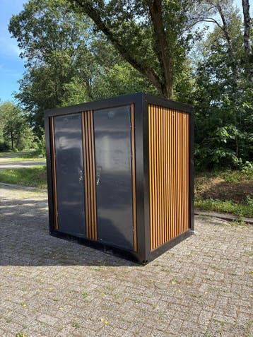 Luxe Dubbele Toiletunit | WC Unit | Sanitair Unit Camping, Ophalen of Verzenden, Nieuw, Toilet