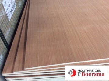 Multiplex mix hardhout 12mm - scherpe prijzen!, Doe-het-zelf en Verbouw, Nieuw, Multiplex, Minder dan 20 mm