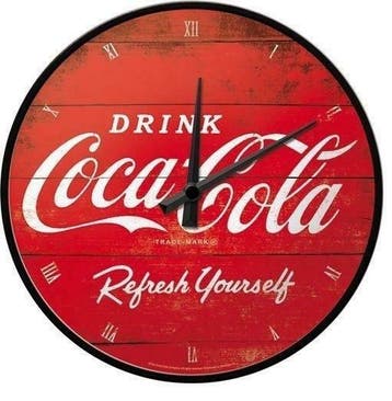 Coca-Cola klok, Verzenden, Nieuw
