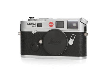 Leica M6 TTL .72mm Silver (10434) - 1 jaar garantie, Ophalen of Verzenden, Zo goed als nieuw, Accu, Leica