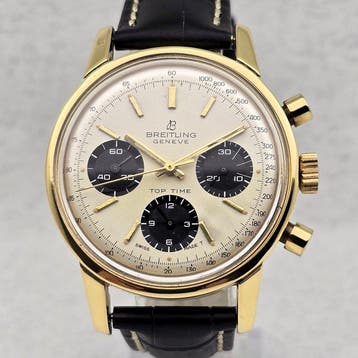 Breitling - Top Time - Vintage Chronograph – Reverse Panda, Nieuw