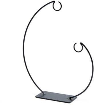 Metalen Frame Ornament stand uit balans Zwart 40 cm, Ophalen of Verzenden, Nieuw