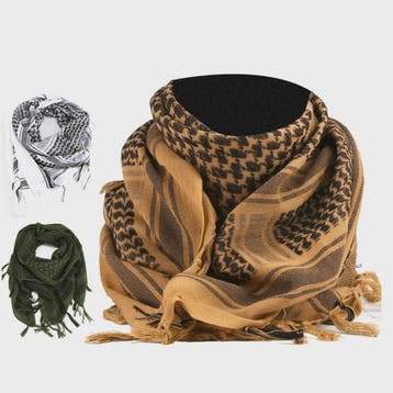 Tactische Keffiyeh Shemagh Sjaal - Katoenen Hoofddoek en Nek, Verzenden, Nieuw