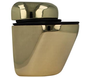 Glasplaatdrager rond messing, Verzenden, Nieuw
