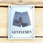Gentleman boxershort toiletbord, Verzenden, Nieuw
