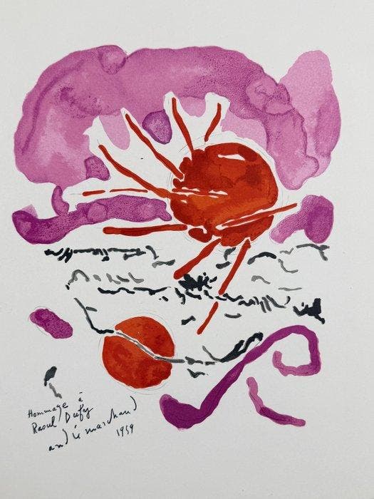 Marchand André (1907 - 1998) - Soleil, Antiek en Kunst, Antiek | Overige Antiek