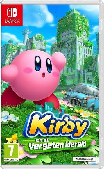 Kirby en de Vergeten Wereld (Forgotten Land) Switch, Spelcomputers en Games, 2 spelers, Ophalen of Verzenden, Zo goed als nieuw