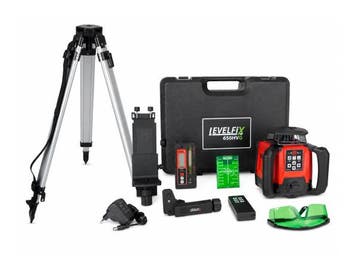 Veiling - Levelfix bouwlaser groen set met statief 650HVG, Nieuw