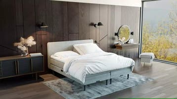 Elektrische Boxspring Toulon - Complete Set, Huis en Inrichting, Verzenden, Nieuw, Modern