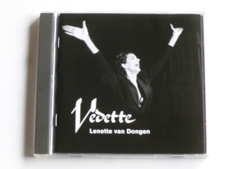 Lenette van Dongen - Vedette (gesigneerd 4), Cd's en Dvd's, Cd's | Humor en Cabaret, Zo goed als nieuw, Ophalen of Verzenden