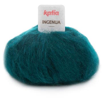 Katia Ingenua - 69 petroleum - Mohair Garen, Ophalen of Verzenden, Nieuw