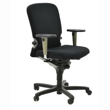 Haworth Comforto 77 Bureaustoel Refurbished, Gebruikt, Zwart, Ophalen of Verzenden, Bureaustoel