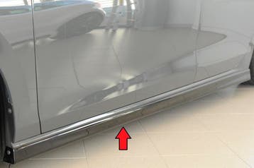 Side Skirt | geschikt voor Volkswagen | Golf 8 Hatchback 202, Verzenden, Nieuw, Volkswagen