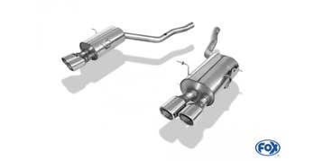 FOX BMW E31 850i einddemper rechts/links - 2x93x79 type 70 r, Verzenden, Nieuw