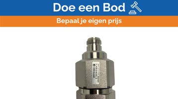 Bieden: Huber+Suhner N-Type Female RF Connector for SUCOFEE, Ophalen of Verzenden, Nieuw, Kabel of Apparatuur