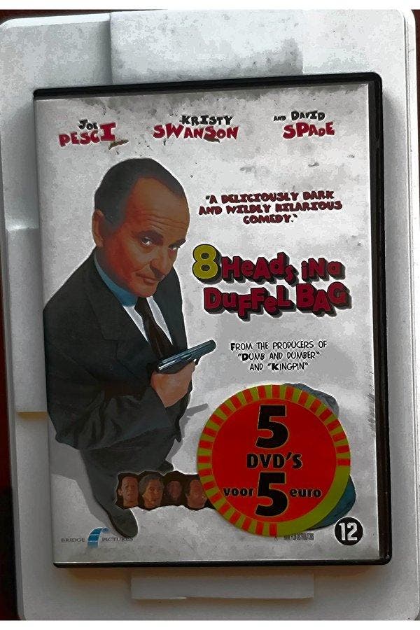 8 Heads in a Duffel Bag 1997 Adventure Joe Pesci Andy Comeau, Cd's en Dvd's, Dvd's | Avontuur, Verzenden