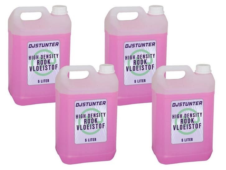 Dj Stunter Hoge Dichtheid Rookvloeistof 20 Liter, Muziek en Instrumenten, Licht en Laser, Rookmachine, Nieuw, Verzenden