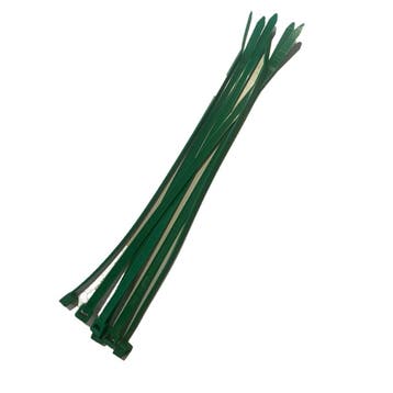 Trekbandjes Tie wraps Donker Groen (6 stuks) 2,5 X 150 mm, Verzenden, Nieuw