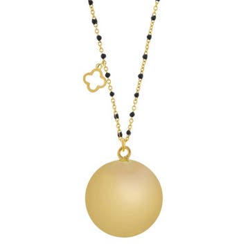 Proud MaMa Zwangerschapsketting Ballchain Babybel Gold/Brown, Verzenden, Nieuw