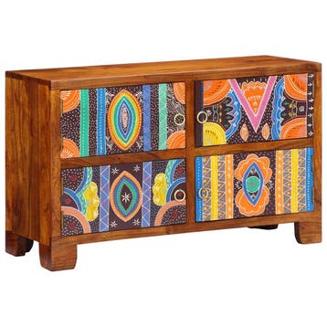 vidaXL Schoenenkast 90 x 35 x 55 cm Massief Acaciahout Bruin, Verzenden, Nieuw