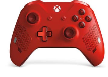 Microsoft Xbox One S Controller Sport Edition Rood, Ophalen of Verzenden, Zo goed als nieuw