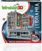 Wrebbit 3D Puzzel - Urbania Retropolis 1950’s Diner (425, Verzenden, Nieuw
