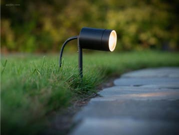 (20 x) 20 x Prikspot tuinlamp GU10 fitting zand..., Tuin en Terras, Nieuw