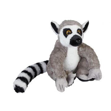 Ravensden ringstaart maki knuffel - pluche - 30 cm, Verzenden, Nieuw