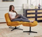 raaibare Loungestoel – Corduroy Comfort – Verdikt Kussen, Verzenden, Nieuw