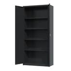 Nieuwe archiefkast - 195x92x42cm - roldeurkast - zwart, Nieuw, Metaal, Modern, 25 tot 50 cm