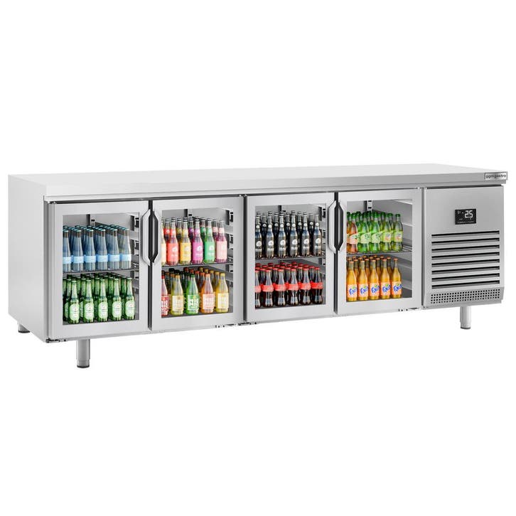 GGM Gastro | Koelwerkbank PREMIUM PLUS - 2752x800mm - 850 |, Zakelijke goederen, Horeca | Keukenapparatuur, RVS Meubilair, Verzenden