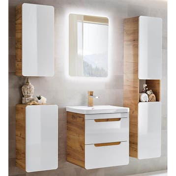 Badkamermeubel Miro 60CM (Badkamermeubels), Ophalen of Verzenden, Nieuw