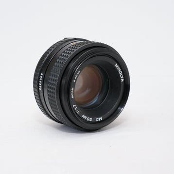 Minolta MD 50mm 1:1.7 Cameralens, Nieuw