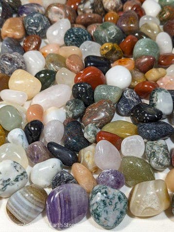 1,5 kg - Gemengde gepolijste Indiase edelstenen collectie –