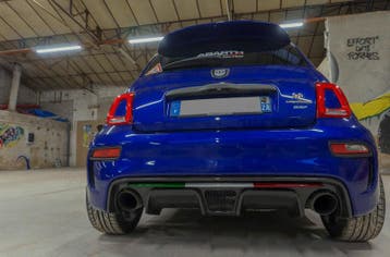 Fiat Abarth 595 2016-> Carbon Fiber Achter Diffusor Lip, Verzenden