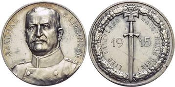 Ar-medaille 1915 Eerste wereldoorlog, Verzenden