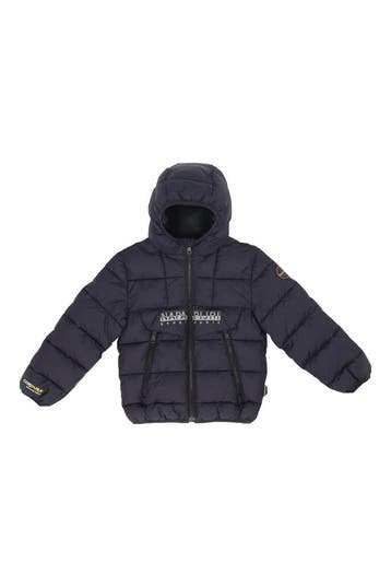 Napapijri Winterjas Jongens in maat 116 Blauw, Kinderen en Baby's, Verzenden, Zo goed als nieuw, Napapijri, Jongen of Meisje