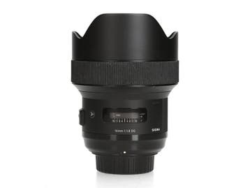 Sigma 14mm f/1.8 DG HSM Art - Nikon F - Groothoeklens, Ophalen of Verzenden, Zo goed als nieuw, Nikon