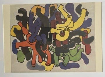 Fernand Léger (1881-1955), daprès - Les Grands Plongeurs