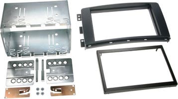 2-DIN Paneel Smart For Two / For Four - Kl: Zwart, Auto diversen, Autoradio's, Verzenden, Nieuw