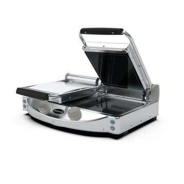 Spidocook Dubbele Grill | Contactgrill Glas-Keramisch | 120°, Ophalen of Verzenden, Nieuw in verpakking