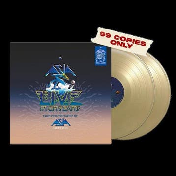 Asia - Live In England Gold 43/99 STILL SEALED / MINT ! - 2, Nieuw in verpakking