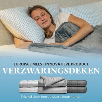 2dekans | EL Life Verzwaringsdeken 7 kg - Fluweel & Sherpa, Ophalen of Verzenden, Zo goed als nieuw