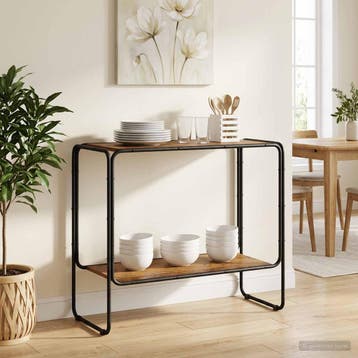 vidaXL Dressoir Oud hout 93.5 x 38 x 75 cm Bewerkt hout, Verzenden, Nieuw, Overige houtsoorten, Minder dan 50 cm