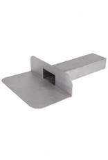 plakplaat lood 25 UD 500 mm 90 graden 60 x 100 mm, Doe-het-zelf en Verbouw, Buizen en Afvoer, Ophalen of Verzenden