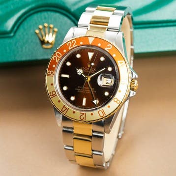 Rolex - GMT Master Root Beer Eye Of The Tiger - Zonder, Nieuw