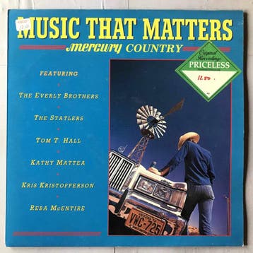 Diverse Artiesten – Music That Matters - Mercury Country (1-, Cd's en Dvd's, Ophalen of Verzenden, Nieuw in verpakking