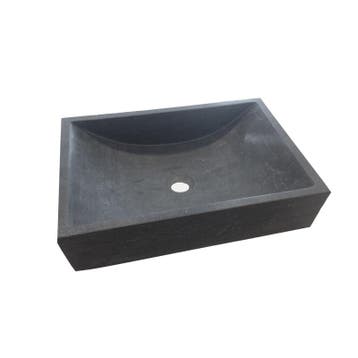 Sani Royal Natuurstenen Waskom Box 50x35x12 cm, Nieuw