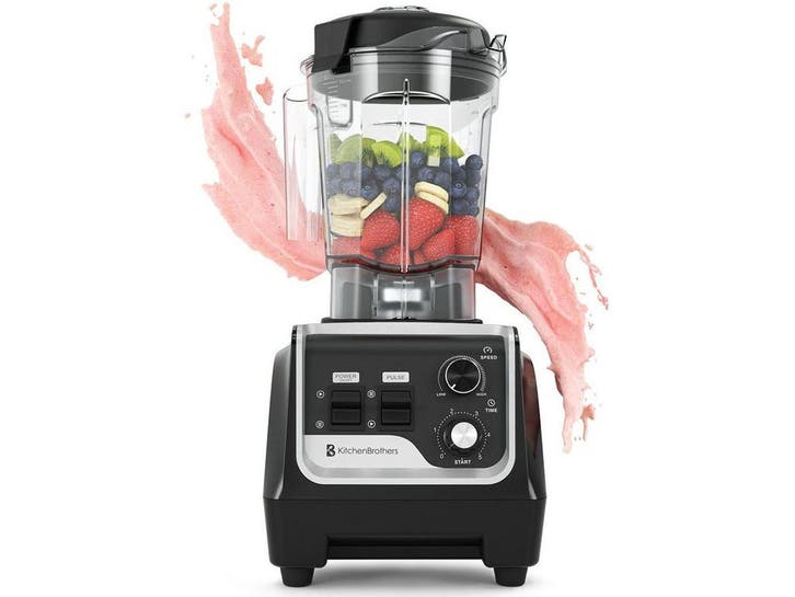 KitchenBrothers Blender - Smoothie Maker - IJscrusher, Witgoed en Apparatuur, Blenders, Zo goed als nieuw, Verzenden