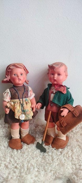 Hummel, Goebel - Pop - Popjes (2) - 1960-1970 - Duitsland